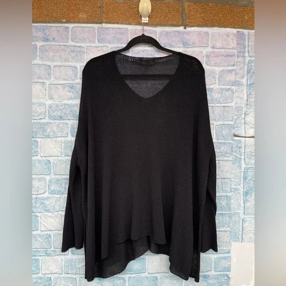 PÔLES MAISON MONTAGUTOVERSIZED KNIT SWEATER LARGE